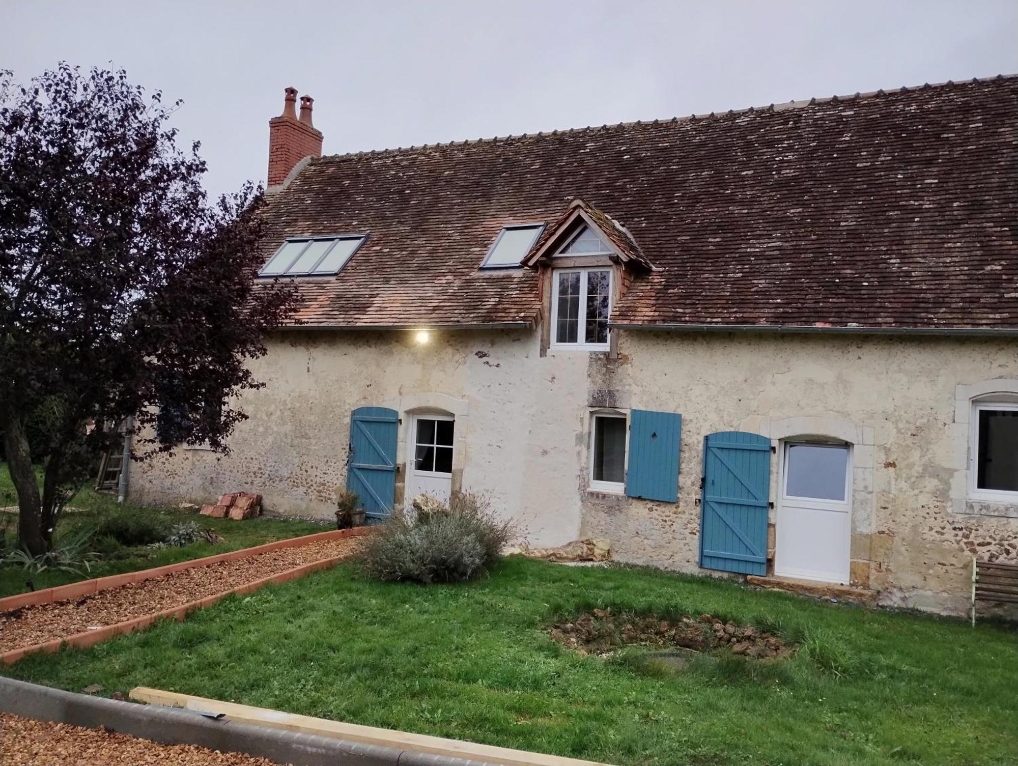 Le Doux Refuge Berceen Au Calme De Sa Campagne Pres Circuit Mans Sud, Grand Lit Avec Berceau Et Possibilite Lit Pliant En Rajout Marigne-Laille المظهر الخارجي الصورة
